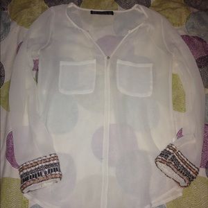 Long sleeve Zara shirt