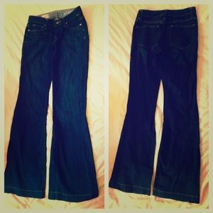 1969 gap size 0r/25 Dark blue jean long