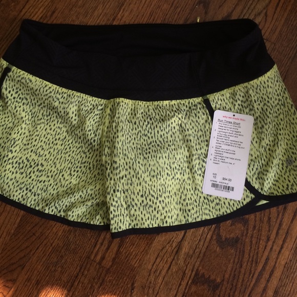 Lululemon Run Times Shorts! Brand New!