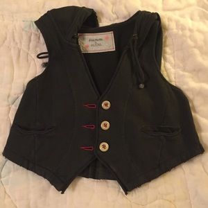 Free People cropped vest