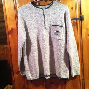 Packers half zip pullover