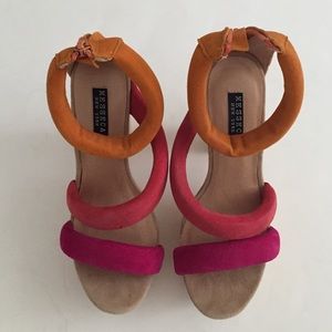 Colorful Messeca New York heels