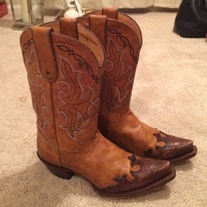 Tony Lama Santa Fe Vaquero Western Boots