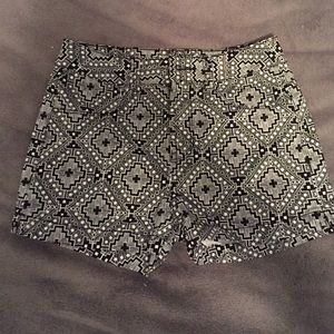 Dressy denim shorts