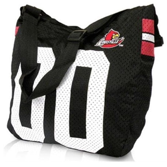 NWT $89 LOUISVILLE CARDNIALS Jersey Purse RETIRED RARE