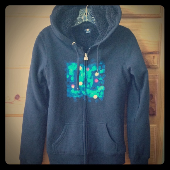 Black zip up sweater