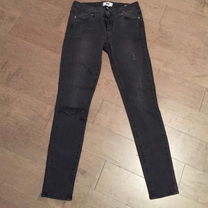 Paige grey skinny denim ...worn once
