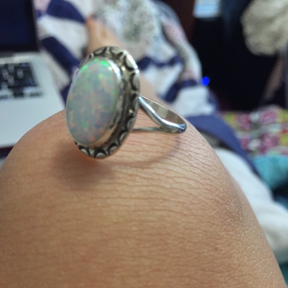 REAL OPAL RING - Picture 3 of 4