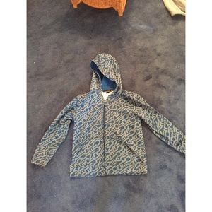 Under Armour Blue Zip Up Hoodie