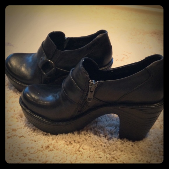 BORN black shoe boots SIZE 6 discount ship now❗️❗️