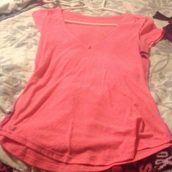 Pink American eagle top