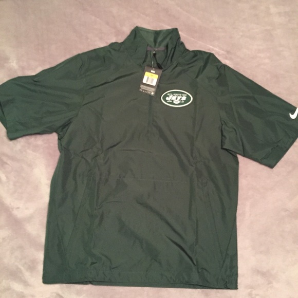 nike quarter zip short sleeve pullover