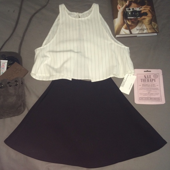 American Apparel Black Skirt