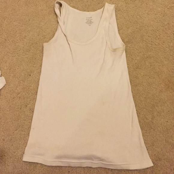 J Crew jcrew white tank top size Small - Picture 1 of 1