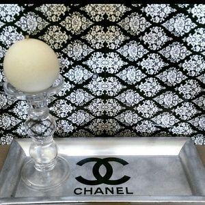 Custom Designed Vanity Silver Tray