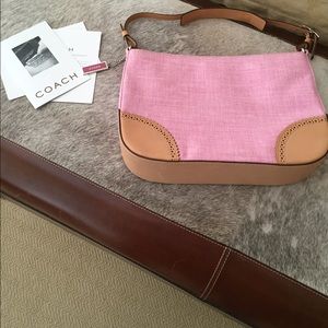 Coach Authentic Pink Shoulder Bag