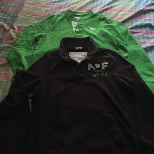 Abercombie & Fitch Men's Long Sleeve Sweaters