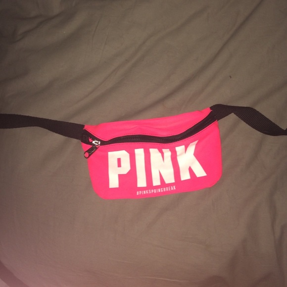 pink fanny pack! not sold in stores