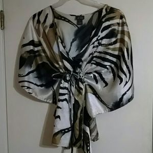 Tiger Print Blouse