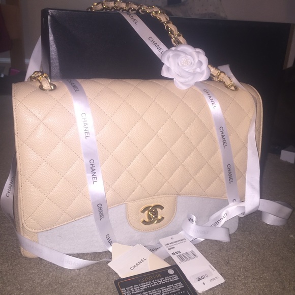 Chanel Beige Purse