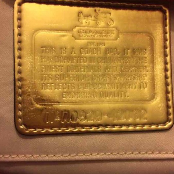 Coach Amanda Coral Satin Wristlet - Picture 2 of 4