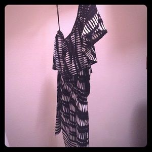 One shoulder dress from Express.