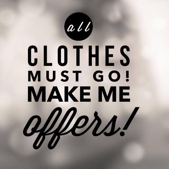 everything must go!(: