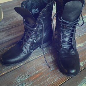 Betsy Johnson Combat Boots