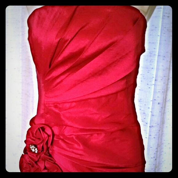 Frushia strapless dress