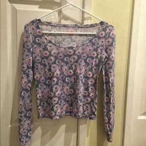 Floral longsleeved shirt