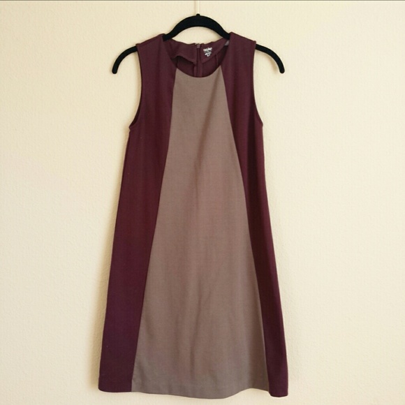 Mossimo Supply Co. Dresses & Skirts - Mauve and Tan Mossimo Shift Dress