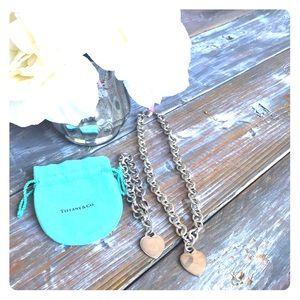 Tiffany & Co. bracelet and Necklace 💯% Authentic