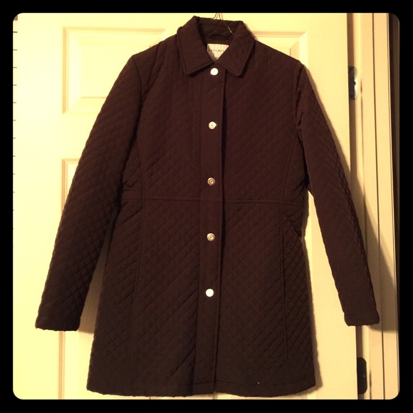 Brown button up jacket!