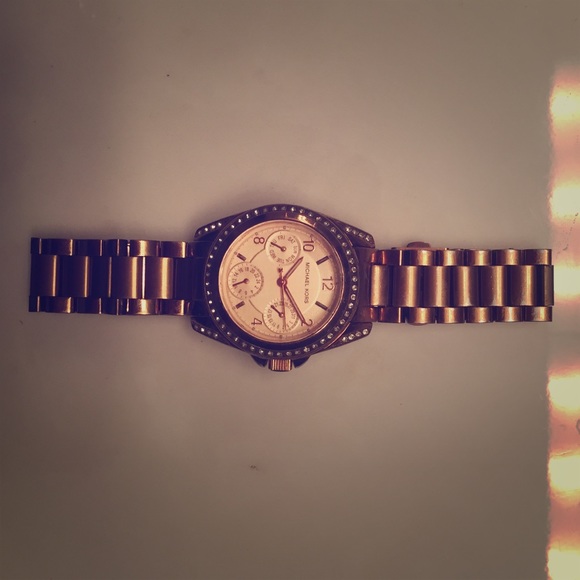 Michael Kors Rose Gold 'Blair' Watch