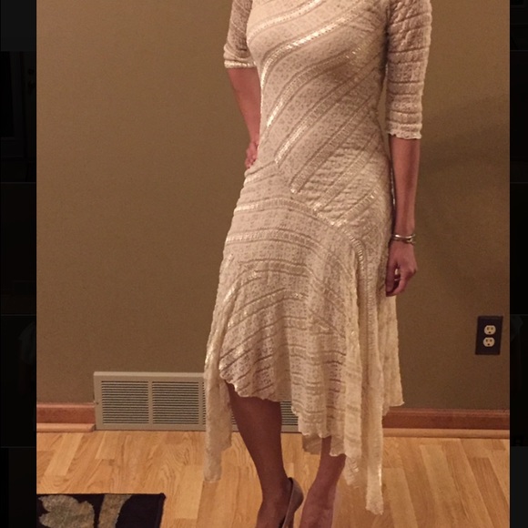 Sexy Cream Lace Dress😍 - Picture 3 of 4