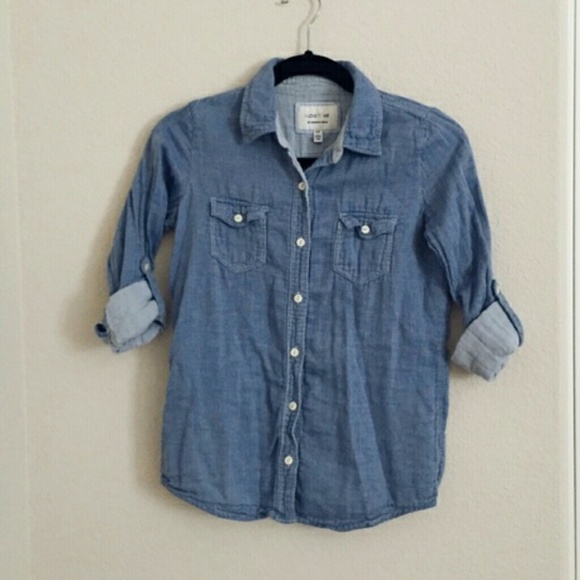 Forever 21 Tops - Forever 21 Chambray denim top