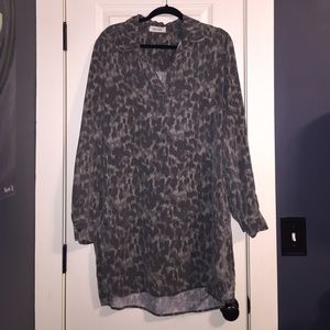 Camo tunic