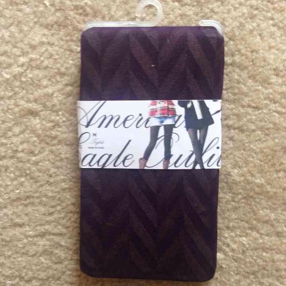American eagle purple tights