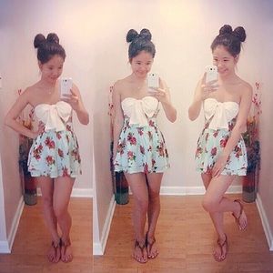 Hollister Floral Skirt