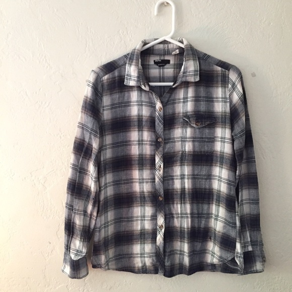 BGD Boyfriend-fit Flannel Shirt