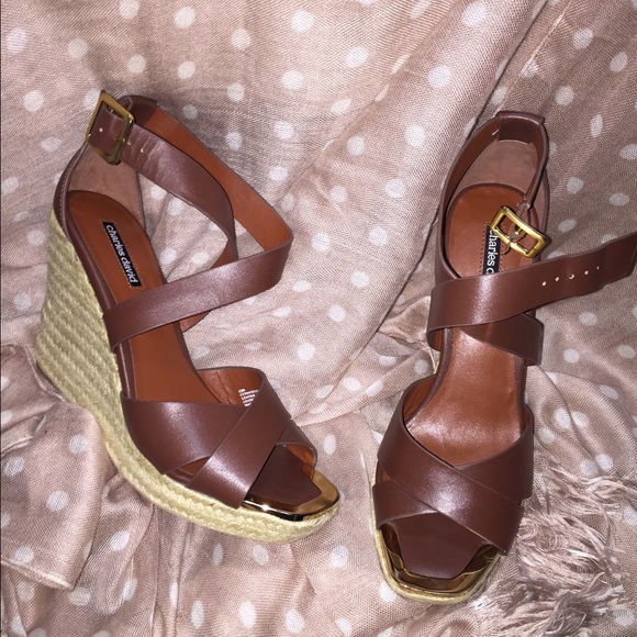 Charles David espadrilles wedges