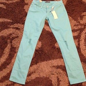 Levi's 524 Aqua blue jeans size 11m