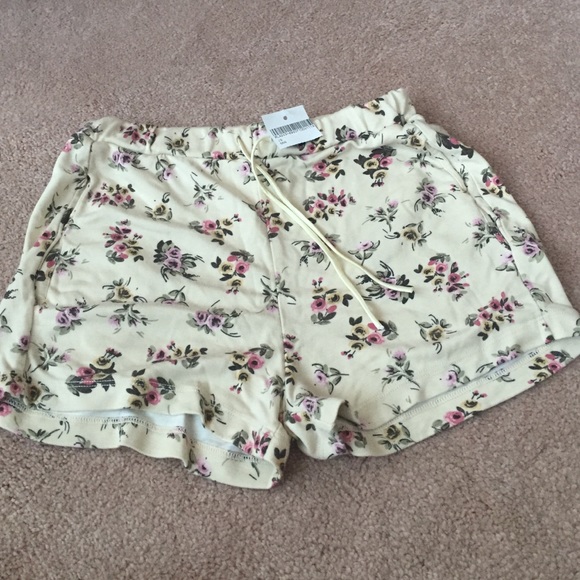 NWT Brandy Melville Floral Shorts