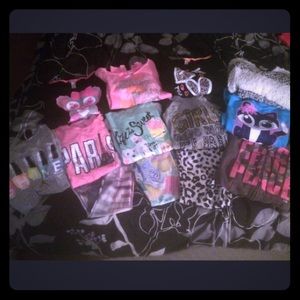 Lot of Justice clothes girls