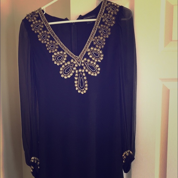 French Connection sleeved cocktail dress