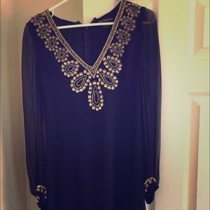 French Connection sleeved cocktail dress