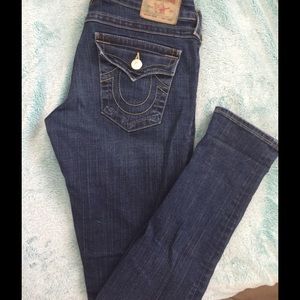 True Religion Skinny Leg Jeans.