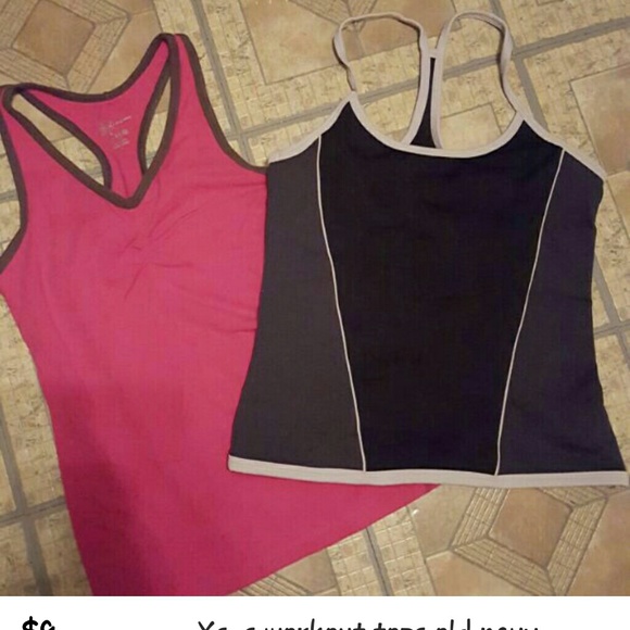 Old navy workout tops xs-s