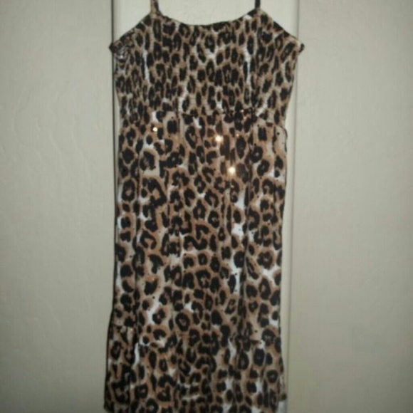 Justice Leopard Dress