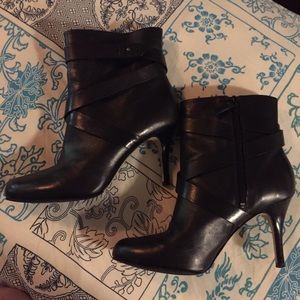 Cole Haan Black Leather boots